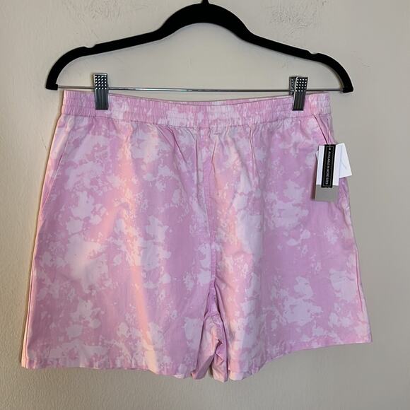 bp Pink Soft Splash Athletic Shorts Size M - Picture 4 of 6